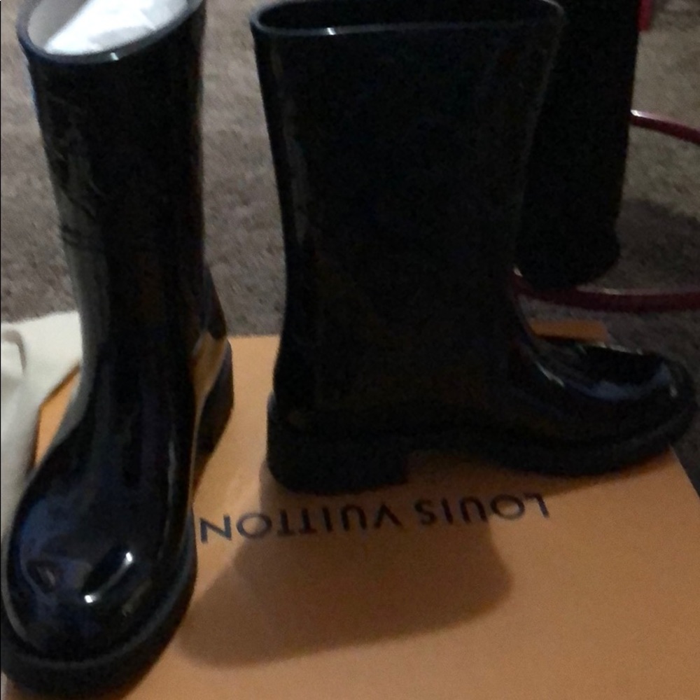 Louis boots rain boots